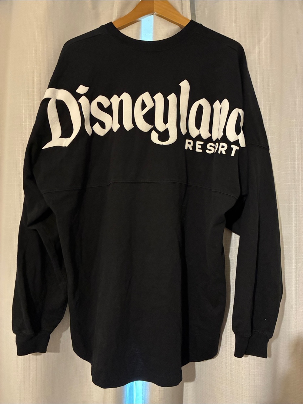 Disney Black Spirit Jersey Disneyland Resort Shirt Halloween XL